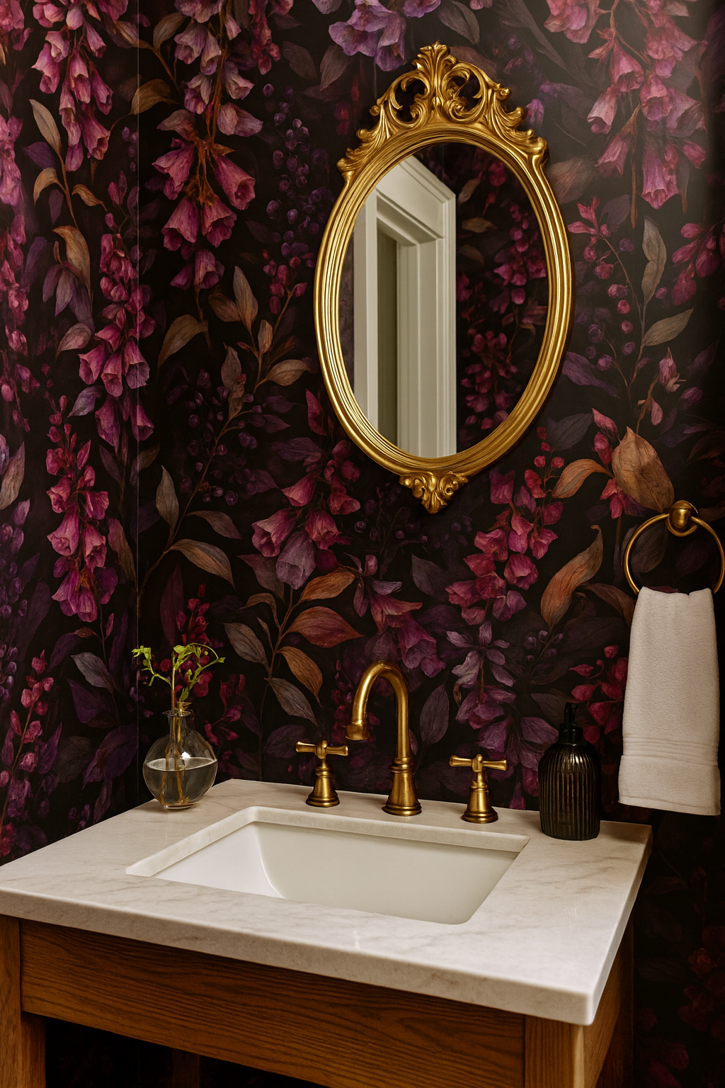 Witching Flora Wallpaper