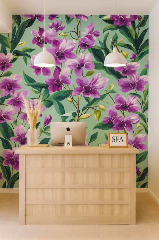 Velvet Tropica Wallpaper