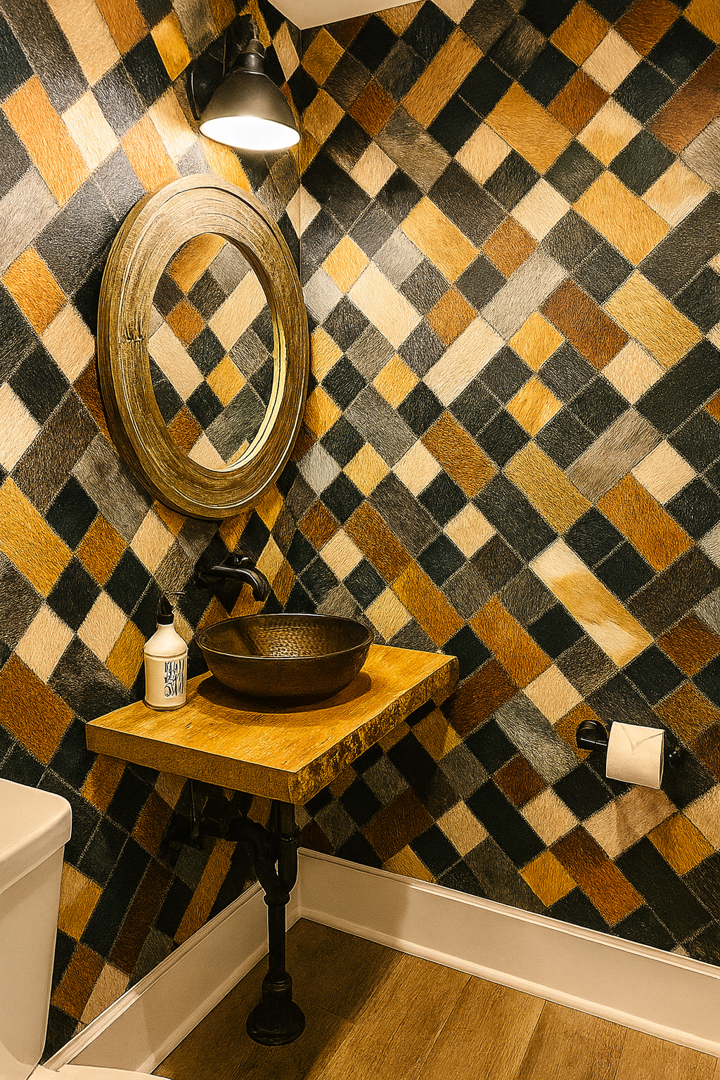 Hide & Chic Wallpaper