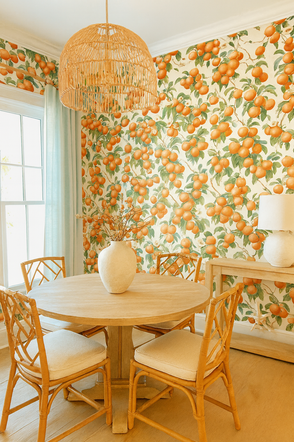 Persimmon Grove Wallpaper