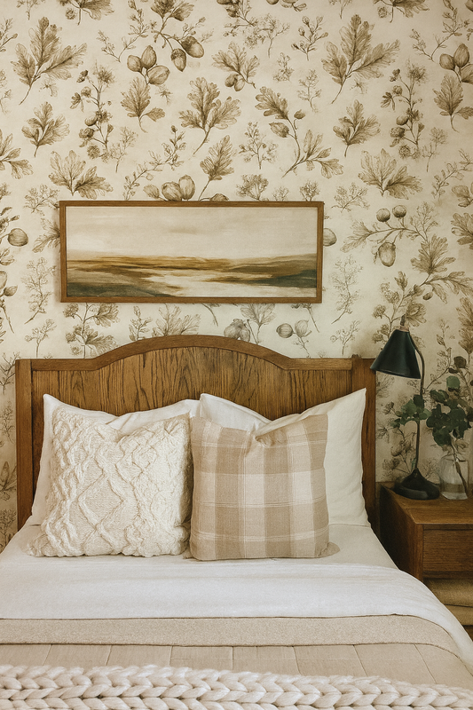 Acorn & Ink Wallpaper