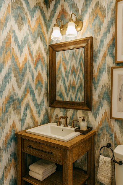 Zigzag Zuni Wallpaper