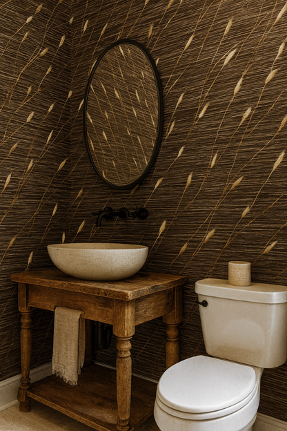 Wheat Whiskers Wallpaper