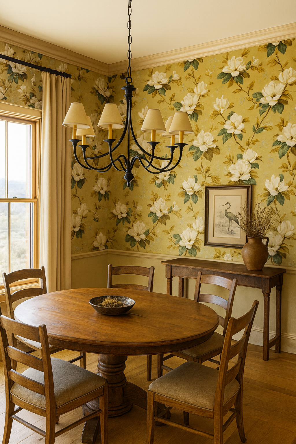 Magnolia Moonlight Wallpaper