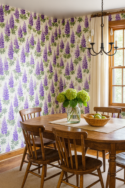 Lupine Lore Wallpaper