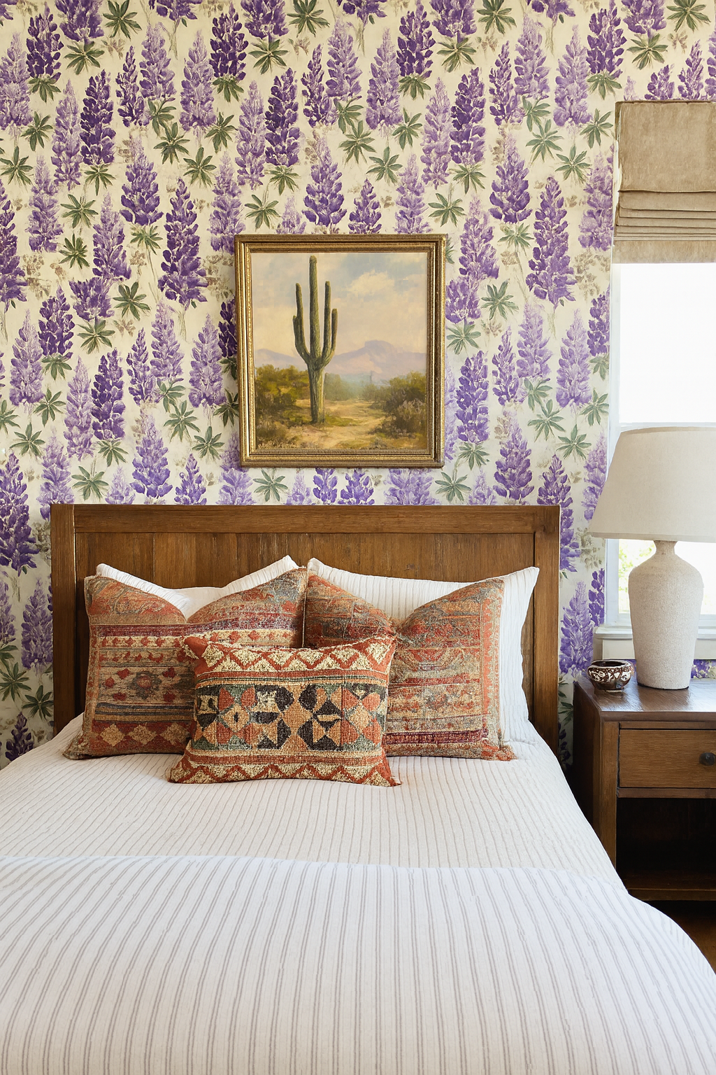 Lupine Lore Wallpaper