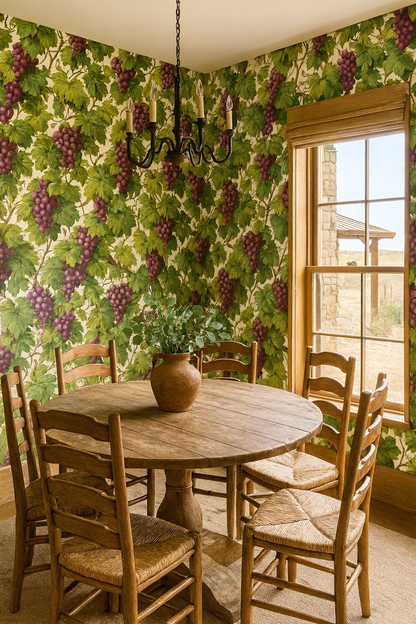 Vineyard Whimsy Wallpaper