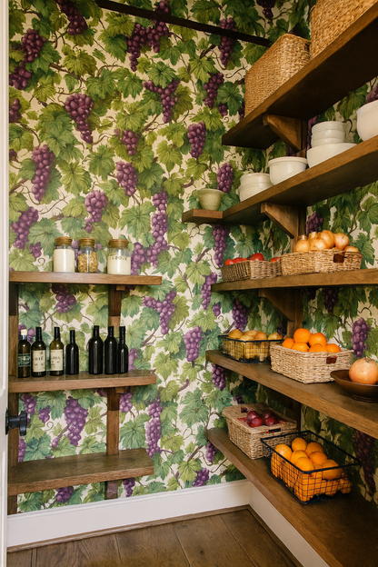 Vineyard Whimsy Wallpaper