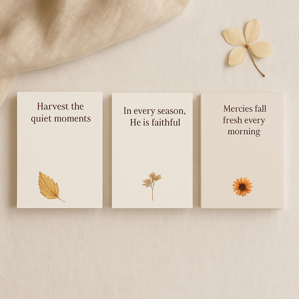 Faith & Grace Writing Bundle – 6-Piece Inspirational Notepad & Sticky Note Set | Faith-Based Stationery for Journaling & Intentional Living