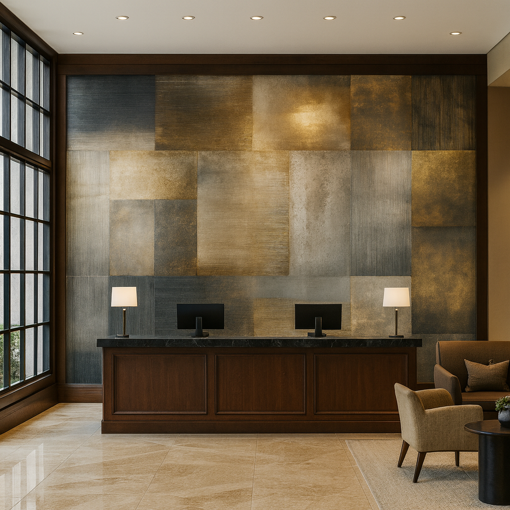 Oxide Block Wallpaper