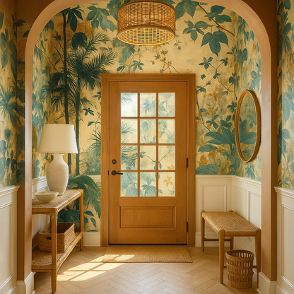 Verdant Overgrowth Wallpaper