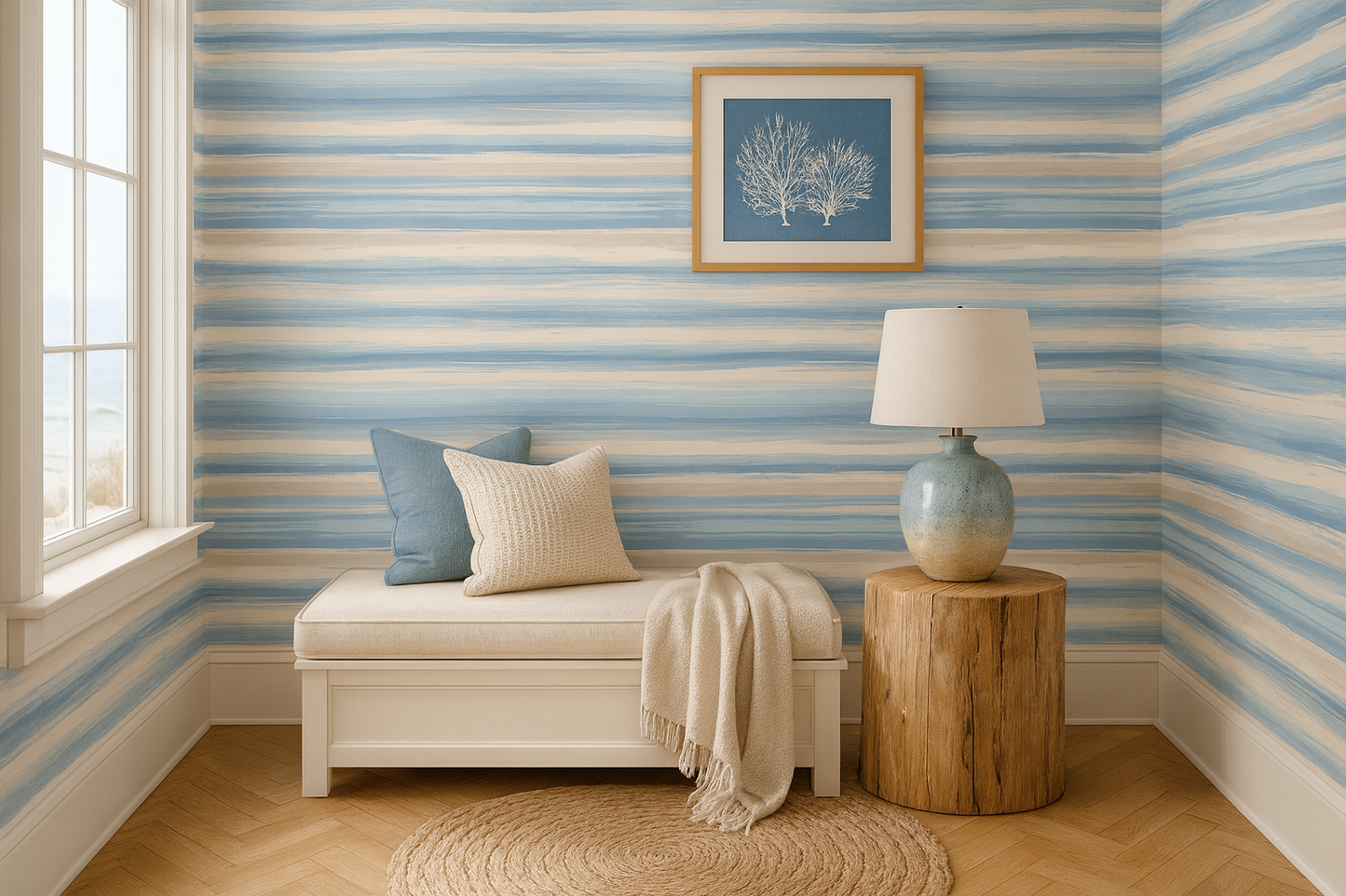 Faded Stroke Wallpaper