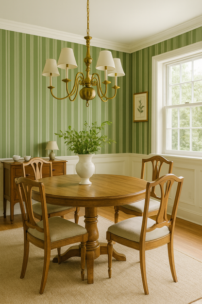 Clubhouse Stripe Wallpaper