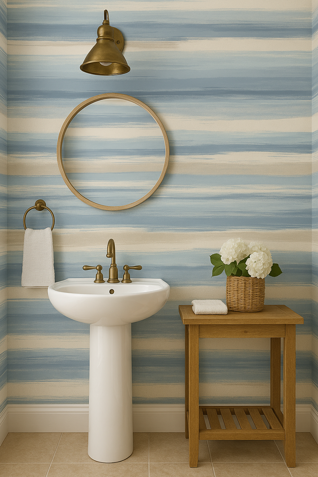 Faded Stroke Wallpaper