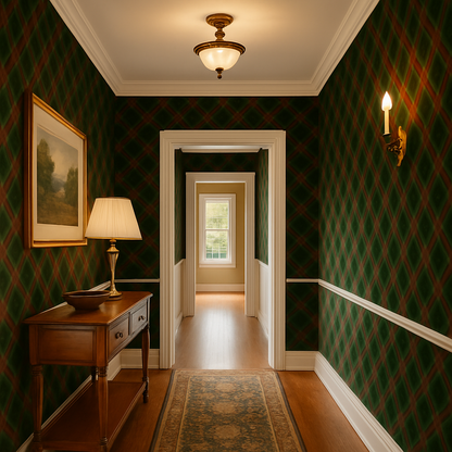 Hunter’s Tartan Wallpaper