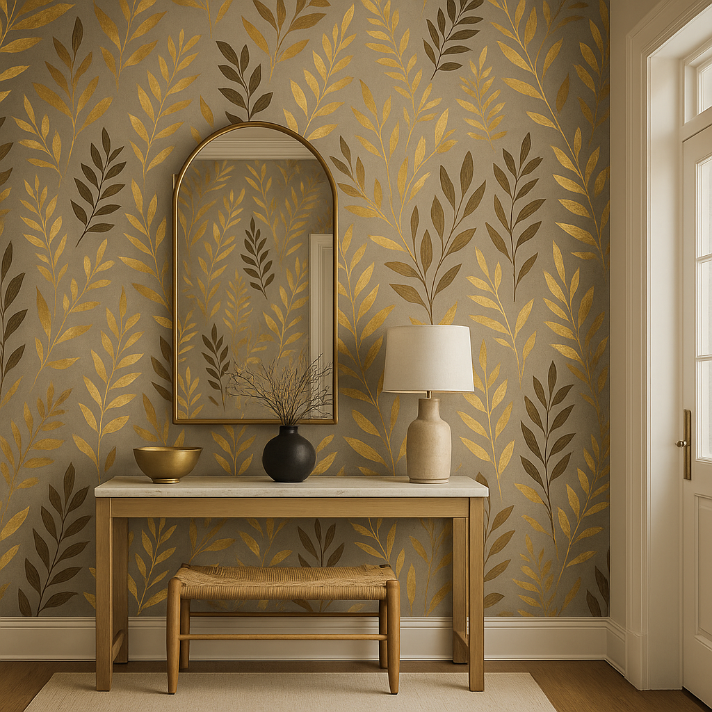 Fernlight Silhouettes Wallpaper