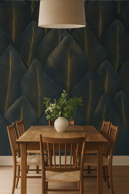 Midnight Frond Wallpaper