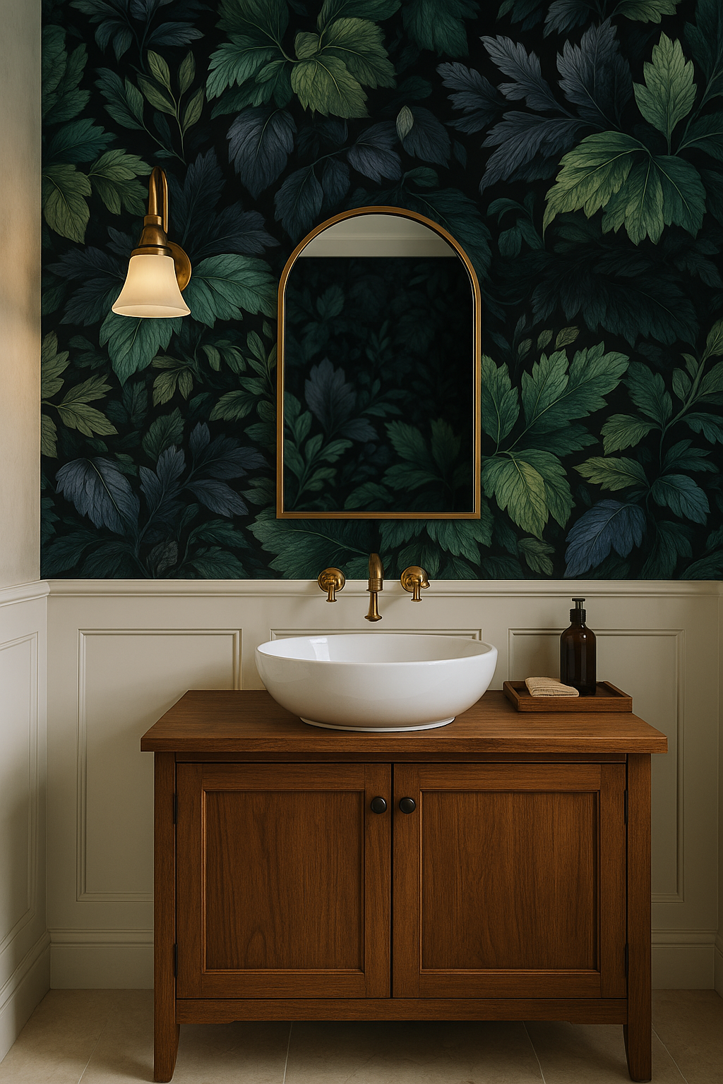 Inkleaf Canopy Wallpaper