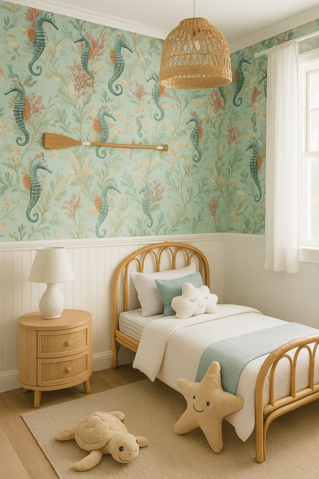 Coral Carousel Wallpaper