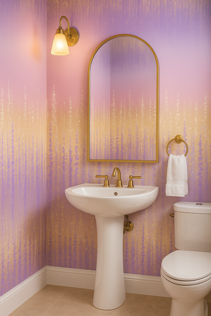 Lavenderfall Wallpaper