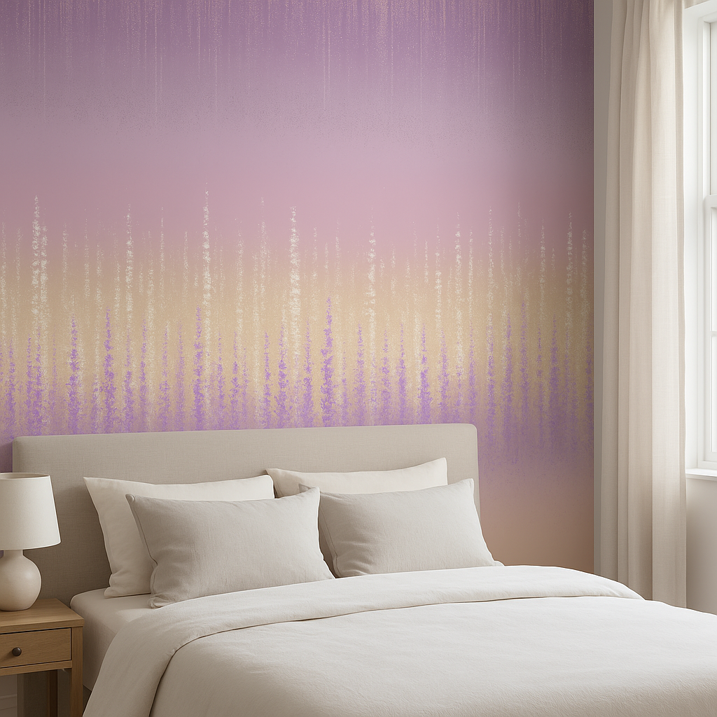 Lavenderfall Wallpaper