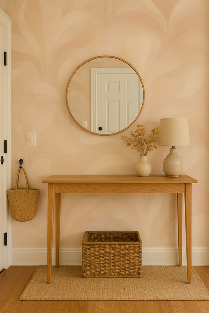 Rosewater Veil Wallpaper