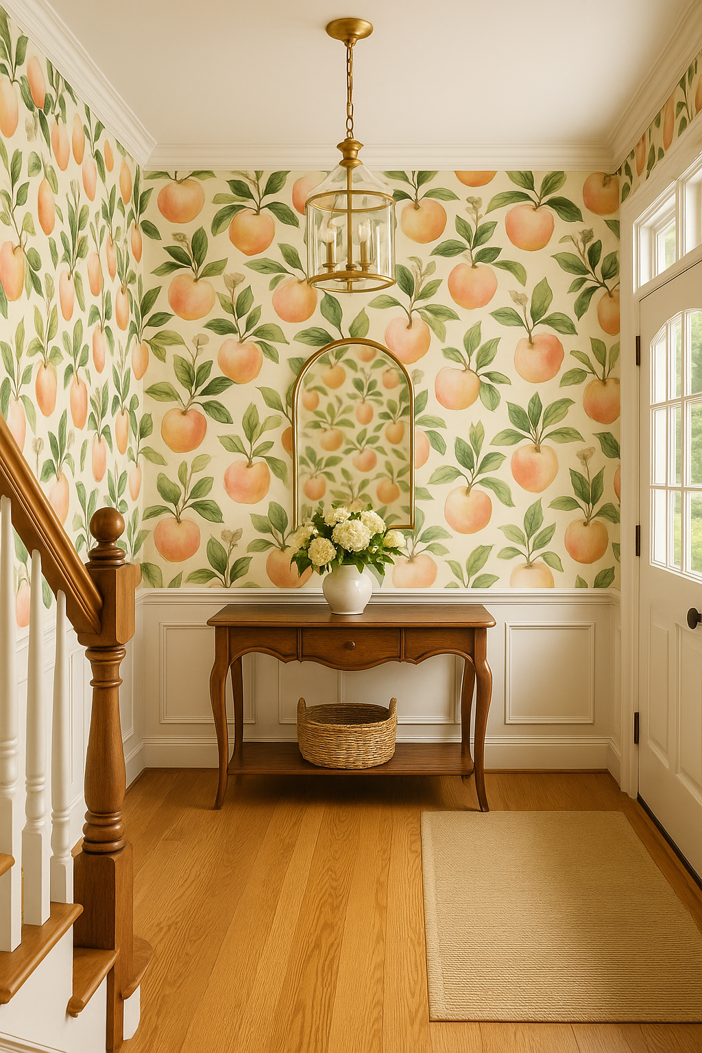 Peach Reverie Wallpaper