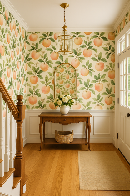 Peach Reverie Wallpaper