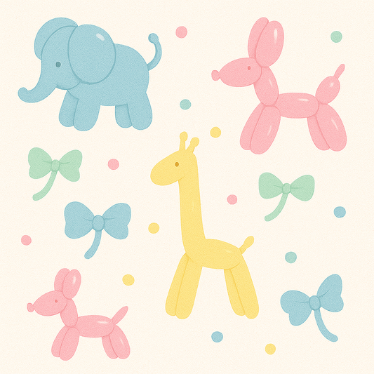 Balloon Menagerie Wallpaper