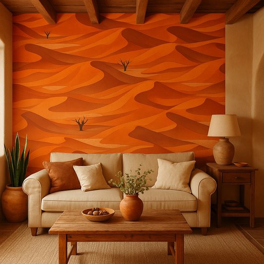 Ember Dunes Wallpaper