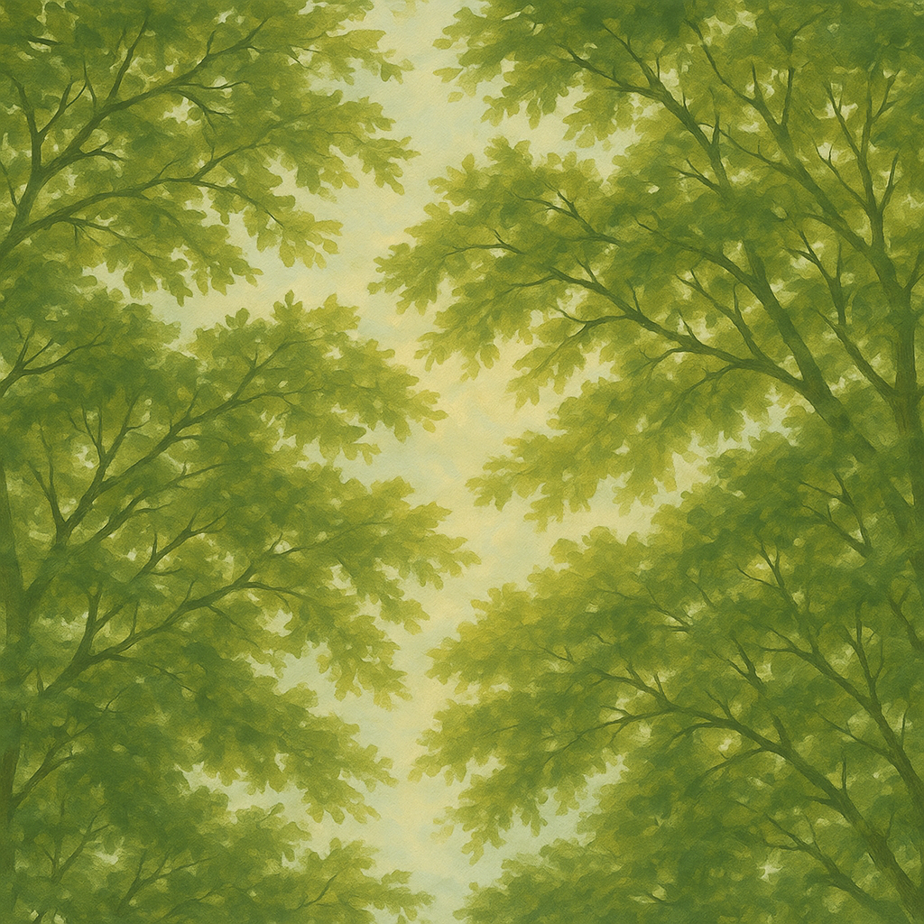 Sunlit Canopy Wallpaper
