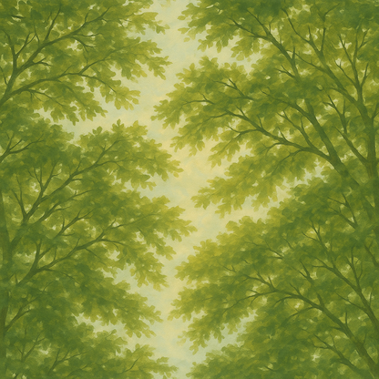 Sunlit Canopy Wallpaper