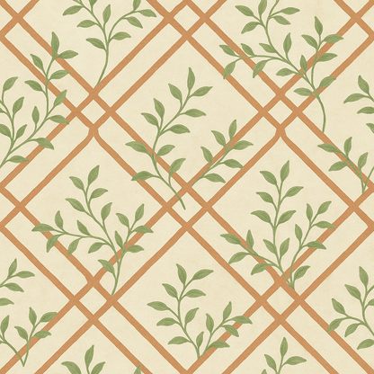 Tuscany Trellis Wallpaper