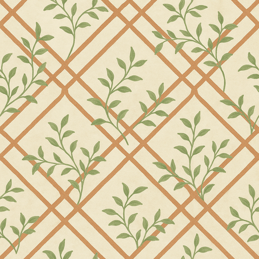 Tuscany Trellis Wallpaper