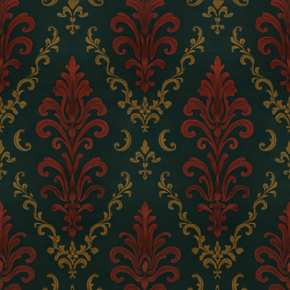 Castlecore Damask Wallpaper