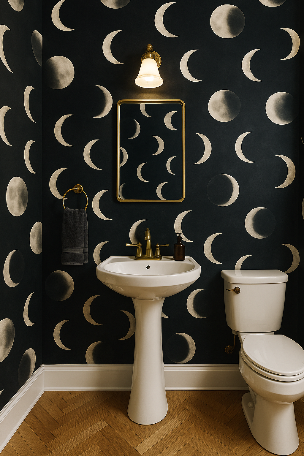 Lunar Veil Wallpaper