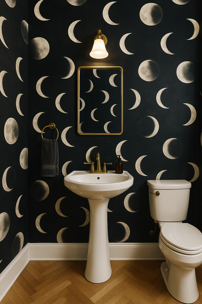 Lunar Veil Wallpaper