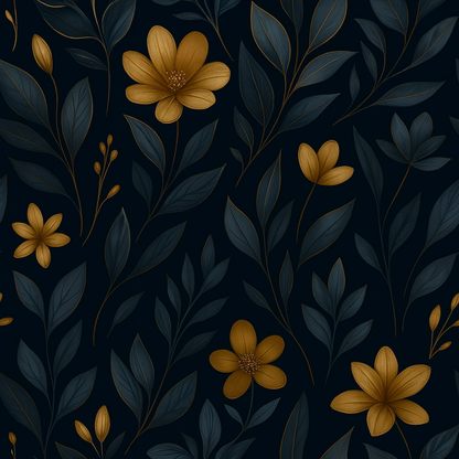 Marigold Shadow Wallpaper