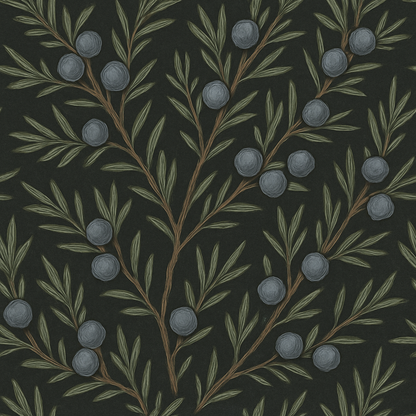 Woodland Juniper Wallpaper
