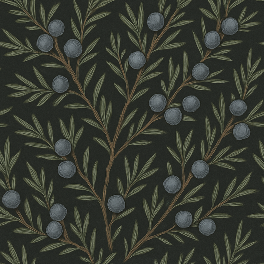 Woodland Juniper Wallpaper