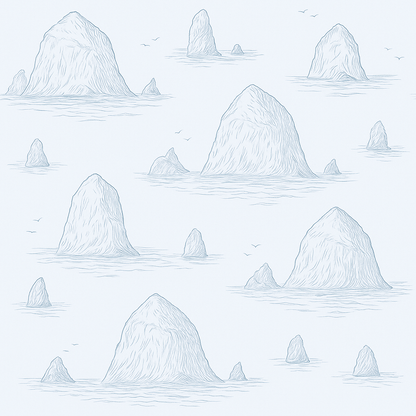 Haystack Rock Wallpaper