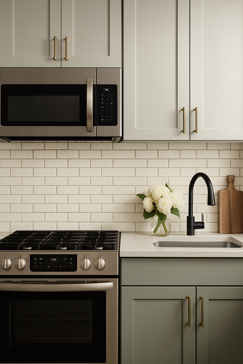 Modern Glazed Tile Wallpaper