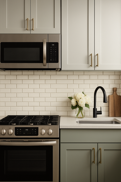 Modern Glazed Tile Wallpaper