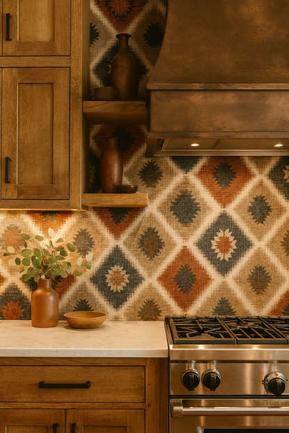 Red Rock Tapestry Wallpaper