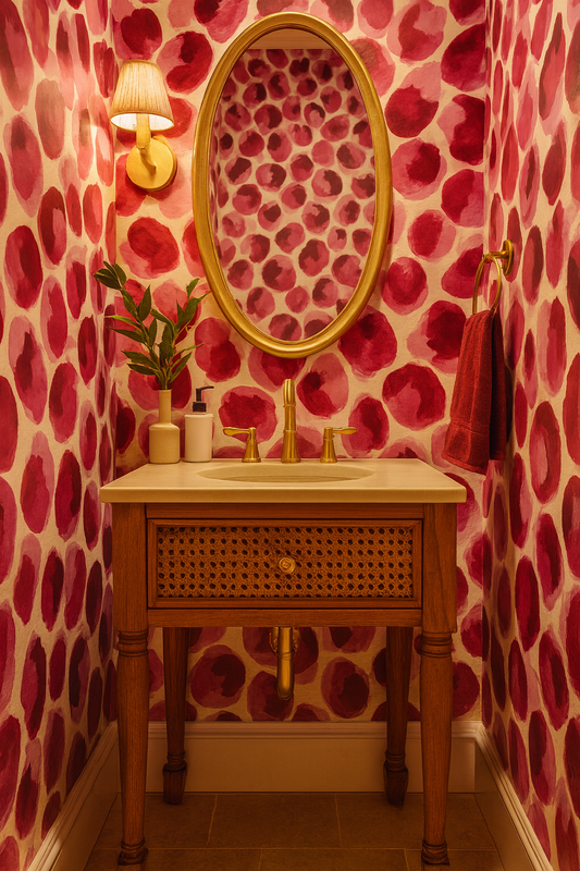 Rose Ember Wallpaper