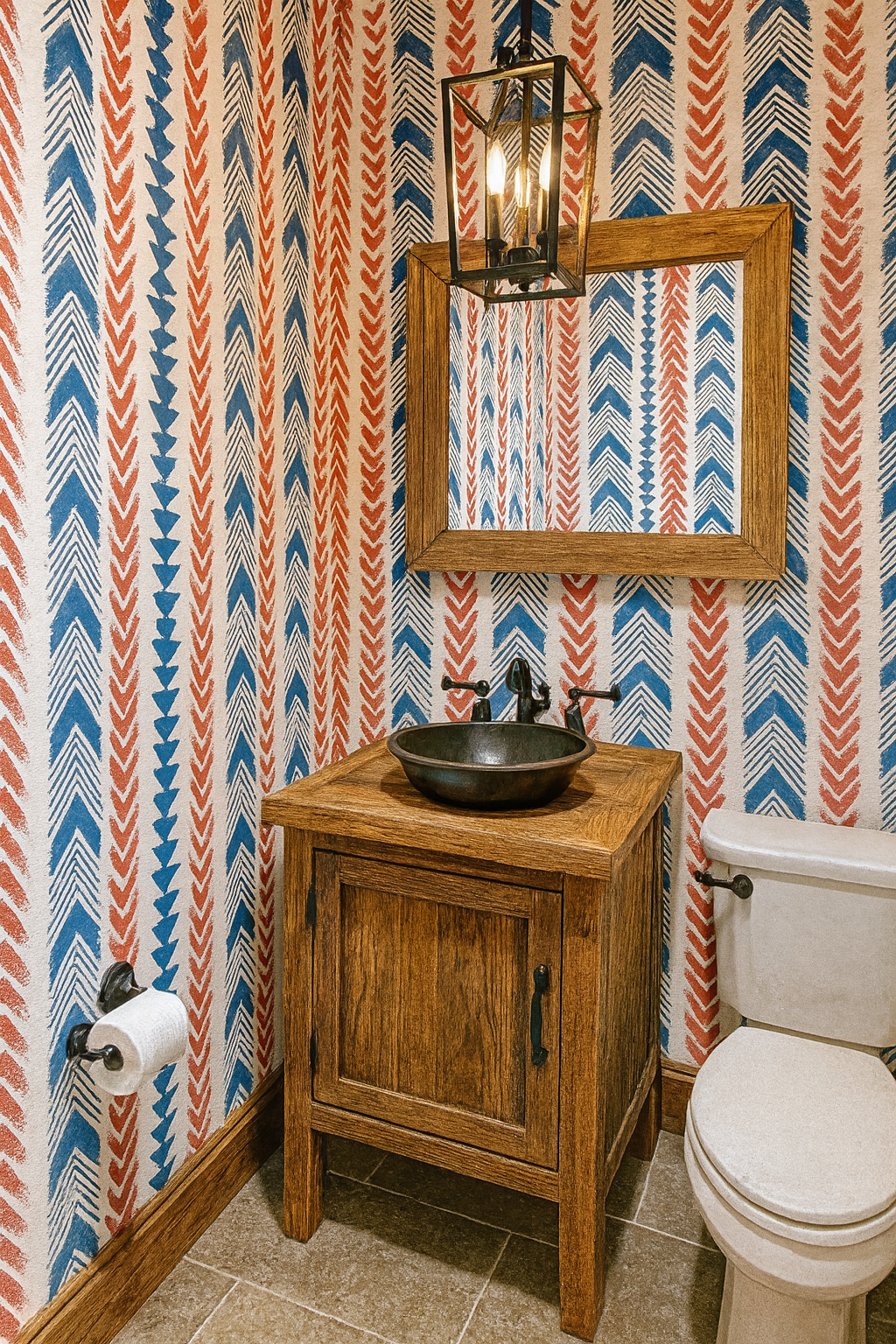 Nomad’s Chevron Chant Wallpaper