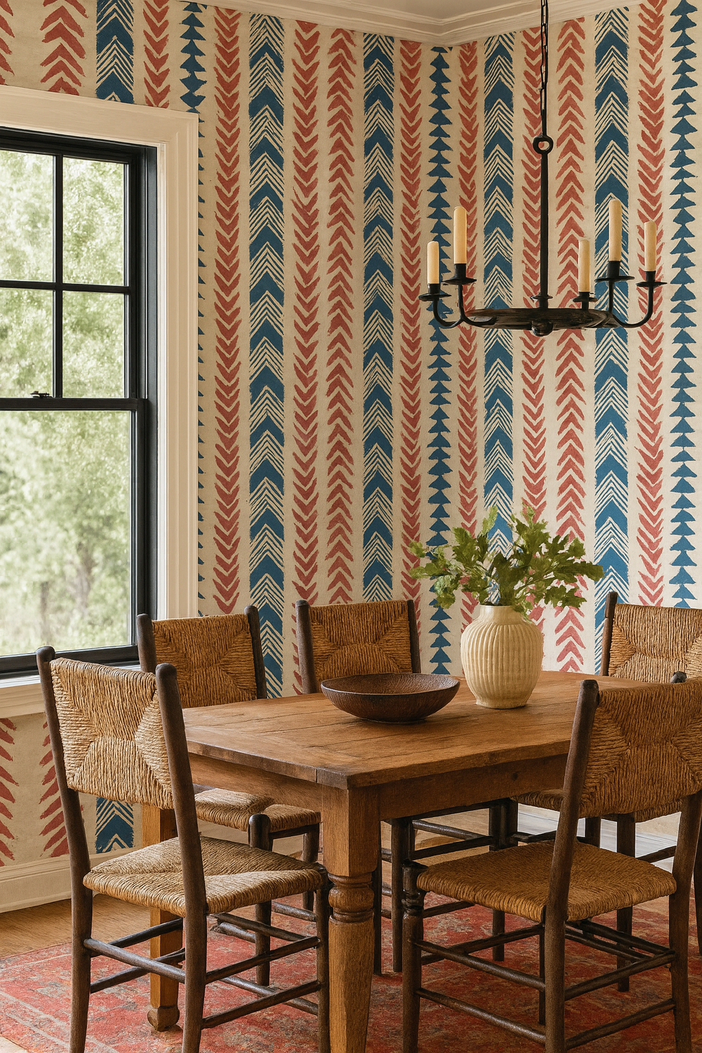 Nomad’s Chevron Chant Wallpaper