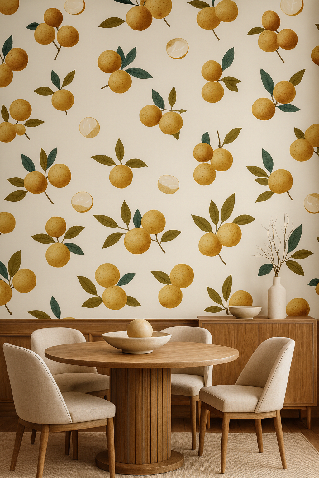 Soft Tan Longan Wallpaper