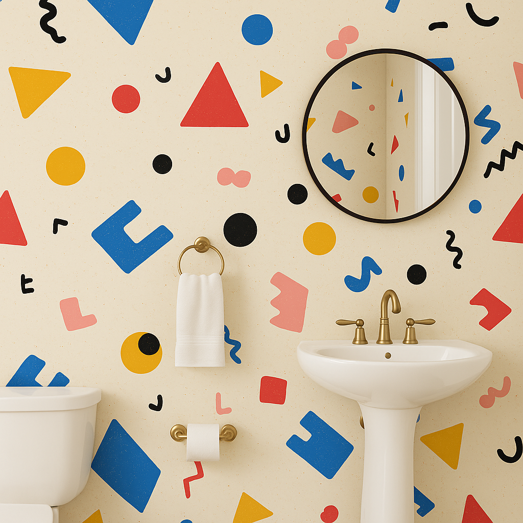 Mod Scatter Pop Wallpaper