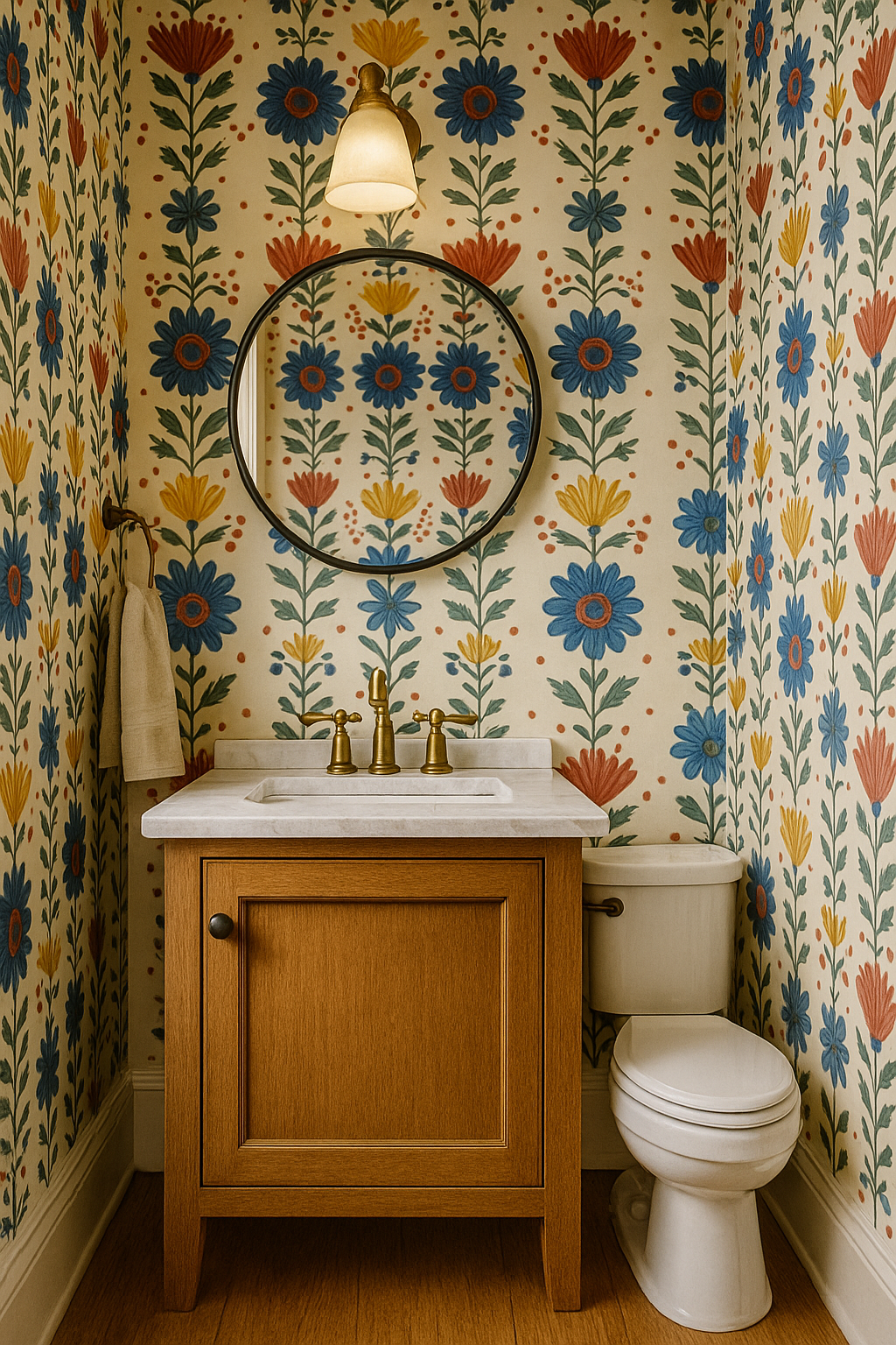 Garland Grove Wallpaper